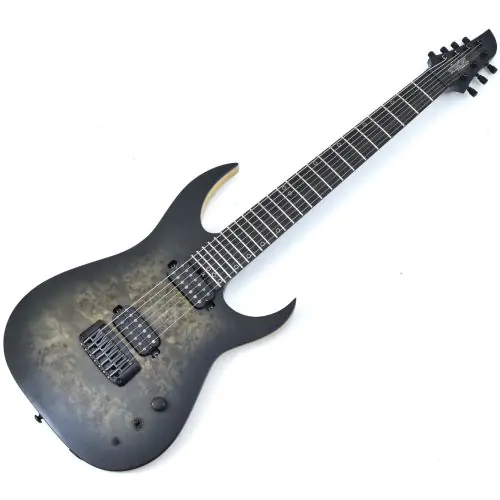 Schecter KM-7 MK-III Keith Merrow Guitar Trans Black Burst B-Stock 1343 sku number SCHECTER304.B 1343