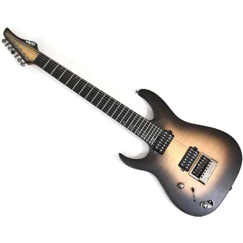 Schecter Banshee Mach-7 Evertune Left-Handed Electric Guitar Ember Burst B-Stock 1551 sku number SCHECTER1433.B 1551