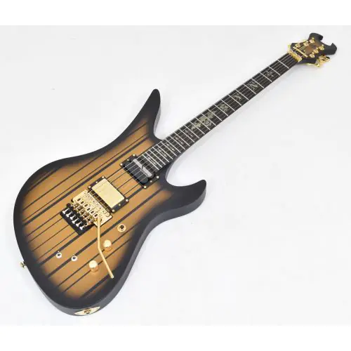 Schecter Synyster Custom-S Electric Guitar Satin Gold Burst B-Stock 1603 sku number SCHECTER1743.B 1603