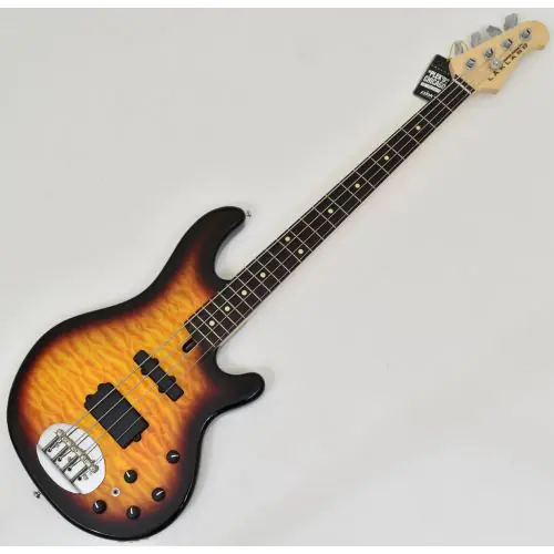 Lakland Skyline 44-02 Deluxe Bass in Three Tone Sunburst sku number S44-02D TTS