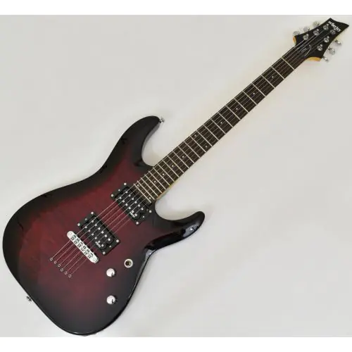 Schecter C-6 Plus Guitar See-Thru Cherry Burst B-Stock 0858 sku number SCHECTER447.B 0858