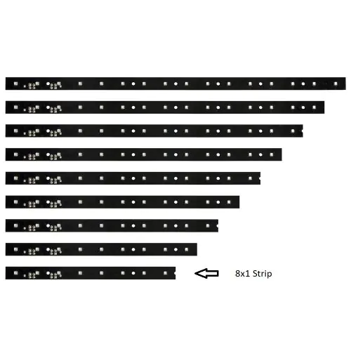 Martin VC-Strip 30 Creative 8x1 LED Video Strip 20 Pack sku number 90357470HU