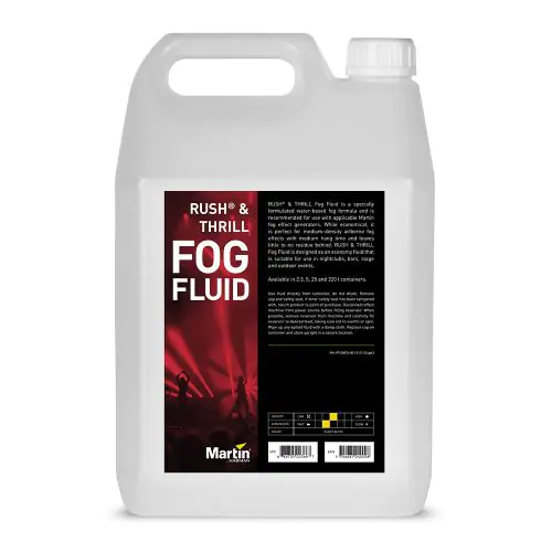 Martin RUSH & THRILL Fog Fluid 4x 5L sku number 97120074