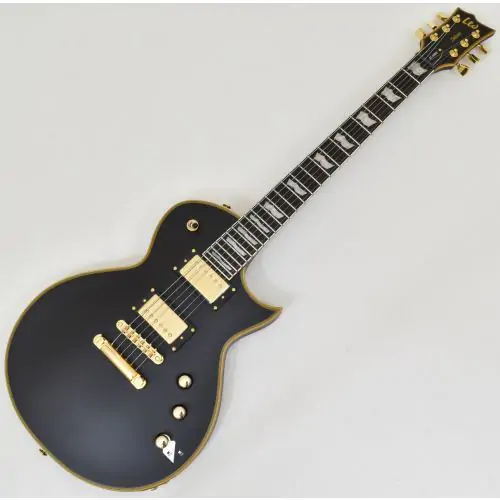 ESP LTD Deluxe EC-1000VB Duncan Vintage Black Guitar B-Stock 0562 sku number LEC1000VBD.B 0562