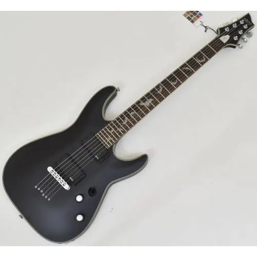 Schecter Damien Platinum-6 Guitar Satin Black B-Stock 1101 sku number SCHECTER1181.B 1101