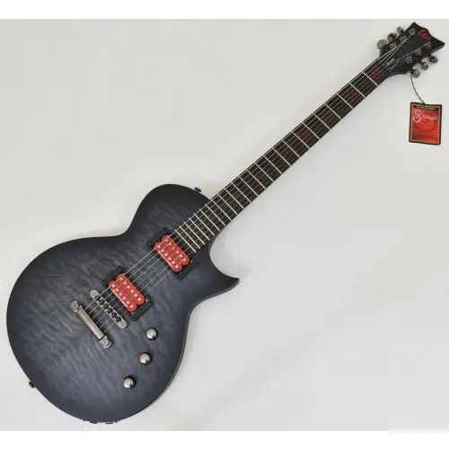 ESP LTD BB-600 Baritone Guitar See Thru Black Sunburst Satin B-Stock 2425 sku number LBB600BQMSTBLKSBS.B 2425