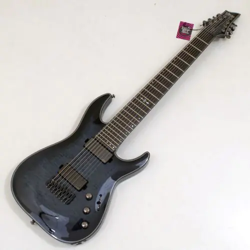 Schecter Hellraiser Hybrid C-8 Guitar Trans Black Burst B-Stock 1287 sku number SCHECTER1925.B 1287