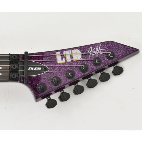 ESP LTD KH-602 Kirk Hammet Guitar Purple Sparkle B-Stock