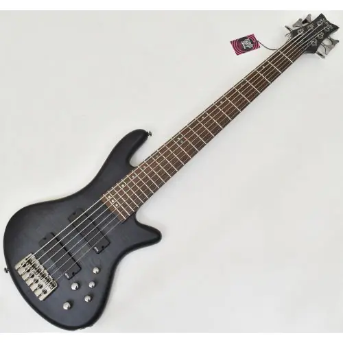 Schecter Stiletto Studio-6 Bass See Thru Black B-Stock 3987 sku number SCHECTER2731.B 3987