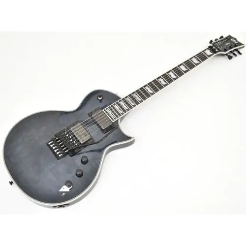 ESP LTD EC-1000FR Guitar See Thru Black B-Stock 0150 sku number LEC1000FRFMSTBLK.B 0150
