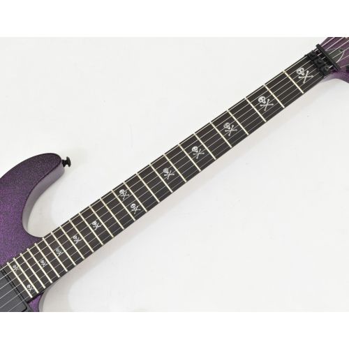 ESP LTD KH-602 Kirk Hammet Electric Guitar Purple Sparkle B