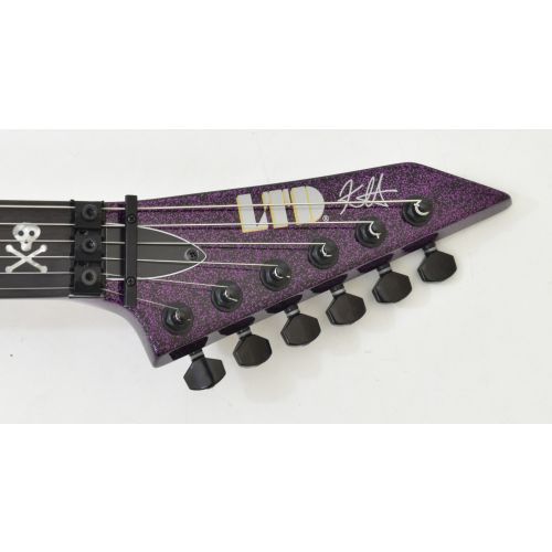 ESP LTD KH-602 Kirk Hammet Electric Guitar Purple Sparkle B