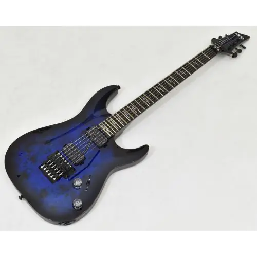 Schecter Omen Elite-6 FR Guitar See-Thru Blue Burst B-Stock 0149 sku number SCHECTER2455.B 0149