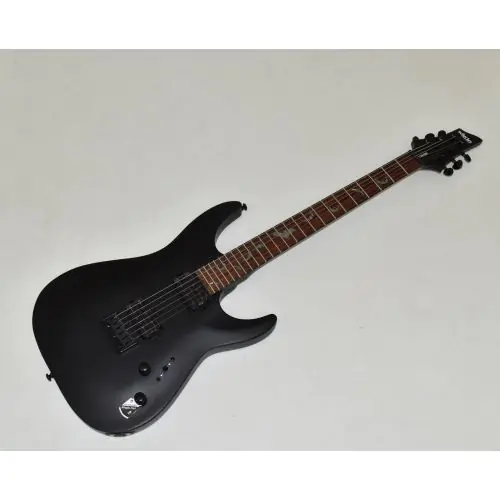 Schecter Damien-6 Guitar Satin Black B-Stock 3818 sku number SCHECTER2470.B 3818