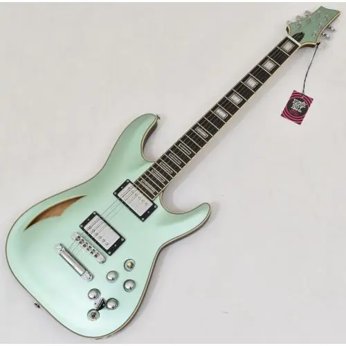 Schecter C-1 E/A Classic Guitar Satin Vintage Pelham Blue B-Stock 2139 sku number SCHECTER643.B2139