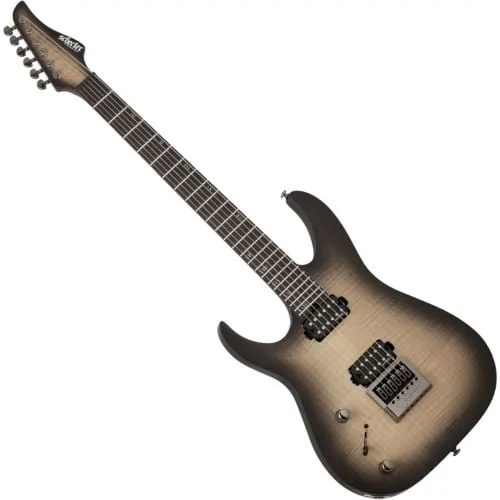 Schecter Banshee Mach-6 Evertune Lefty Guitar Fallout Burst sku number SCHECTER1420