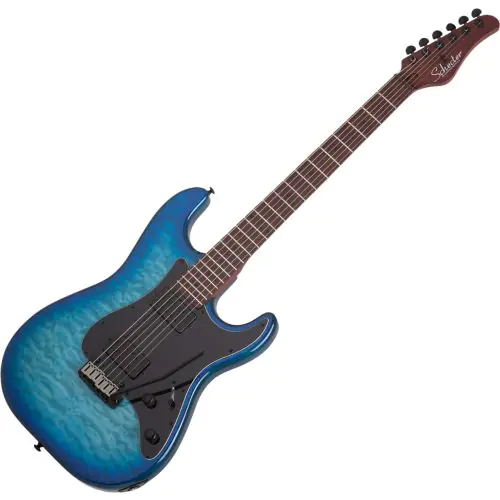 Schecter Traditional Pro Guitar Transparent Blue Burst sku number SCHECTER866