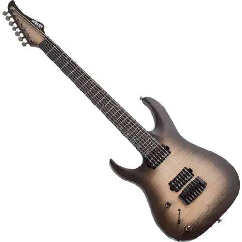 Schecter Banshee Mach-7 Lefty Guitar Fallout Burst sku number SCHECTER1418