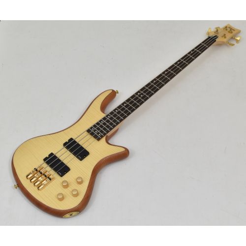 ベース SCHECTER STILETTO Custom 4 Natural Satin Amazon.com: Schecter Stiletto Custom-4 Electric Bass (4