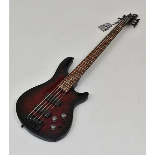 Schecter Omen Elite-5 Bass Black Cherry Burst B-stock 0267 sku number SCHECTER2621.B0267