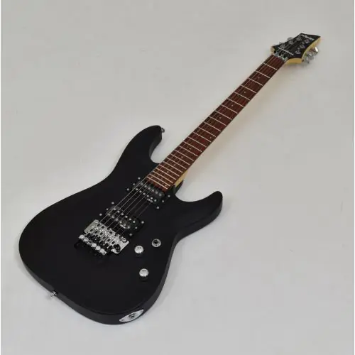 Schecter C-6 FR Deluxe Electric Guitar Satin Black B-Stock 2556 sku number SCHECTER434.B 2556