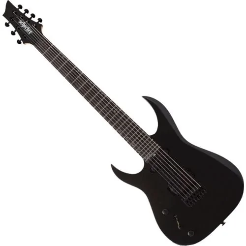 Schecter Sunset-7 Triad Lefty Guitar Black sku number SCHECTER2579