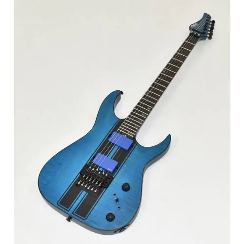 Schecter Banshee GT FR Electric Guitar Satin Trans Blue B-Stock 0214 sku number SCHECTER1520.B 0214