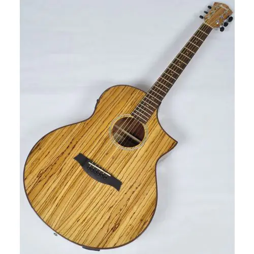 Ibanez AEW40ZW-NT AEW Series Acoustic Electric Guitar in Natural High Gloss Finish sku number AEW40ZWNT