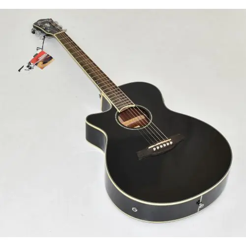 Ibanez AEG10LIIBK Classical Acoustic Electric Guitar Black B-Stock 0067 sku number AEG10LIIBK.B 0067