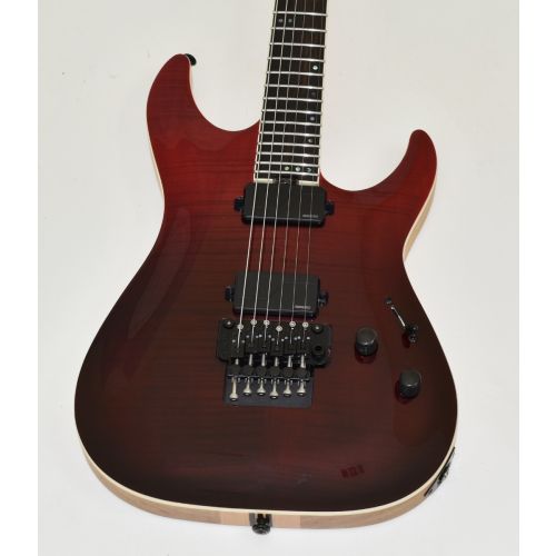 Schecter C-1 FR SLS Elite Electric Guitar Blood Burst B stock 1845a