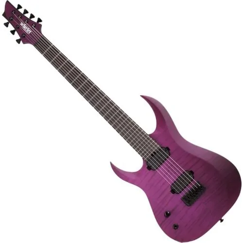 Schecter John Browne Tao-7 Lefty Guitar Satin Trans Purple sku number SCHECTER466