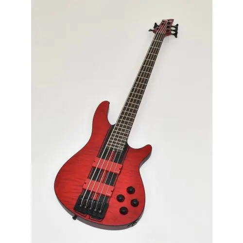 Schecter C-5 GT Bass Satin Trans Red B-Stock 0275 sku number SCHECTER707.B0275