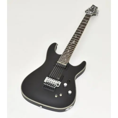 Schecter Damien Platinum-6 FR S Electric Guitar Satin Black B-Stock 0388 sku number SCHECTER1189.B 0388