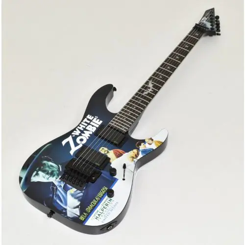 ESP LTD KH-WZ Kirk Hammett White Zombie Guitar B-Stock 2235 sku number LKHWZ.B2235