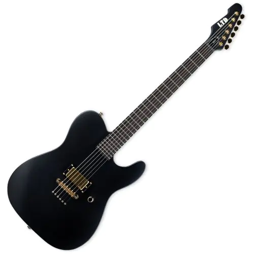 ESP LTD AA-1 Alan Ashby Electric Guitar Black Satin sku number LAA1BLKS