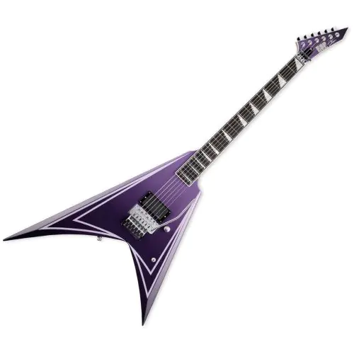 ESP Alexi Laiho Hexed Guitar Purple Faded Pinstripes sku number EALEXIHEXED