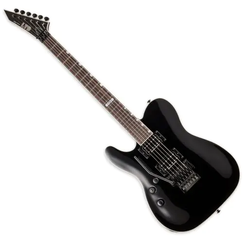 ESP LTD ECLIPSE '87 Black Lefty Guitar sku number LECLIPSE87BLKLH