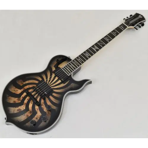 Wylde Audio Odin Grail Buzzsaw Guitar Charcoal Burst sku number SCHECTER4539