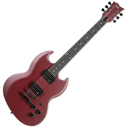 ESP LTD Volsung Lars Frederiksen Guitar Oxblood Satin sku number LVOLSUNGOXBS