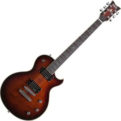 Schecter Solo-II Supreme Guitar Cat's Eye Black Burst sku number SCHECTER2591