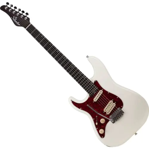 Schecter MV-6 Lefty Guitar Olympic White sku number SCHECTER4205
