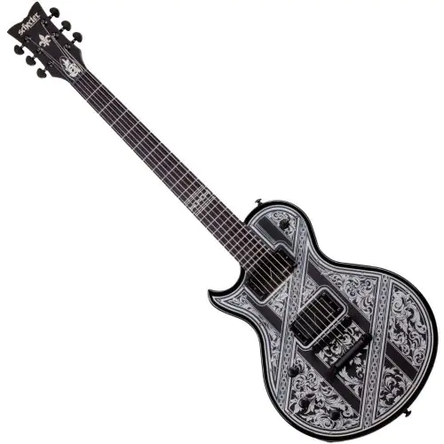 Schecter Solo-II Przym Palladium Lefty Guitar Gloss Black sku number SCHECTER925