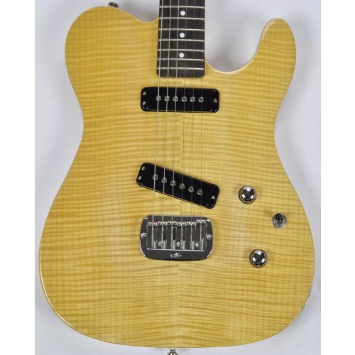 G&L Tribute ASAT Special Deluxe Flamed Maple Top Guitar in Natural