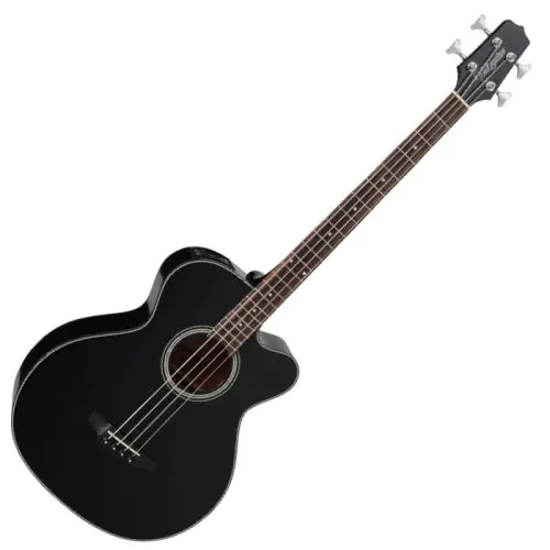 Takamine GB30CE-BLK G-Series Acoustic Electric Bass in Black Finish sku number TAKGB30CEBLK