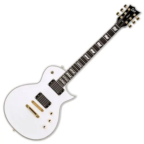 ESP LTD EC-1000T/CTM SW Snow White Electric Guitar sku number LEC1000TCTMSW