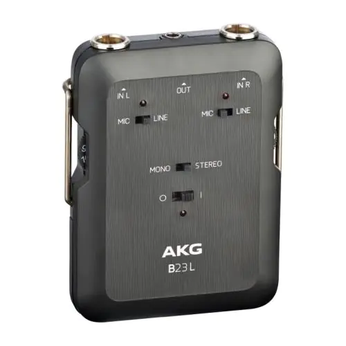 AKG B23 L Battery Operated Phantom Power Supply & Mini Recording Mixer sku number 3353H00010