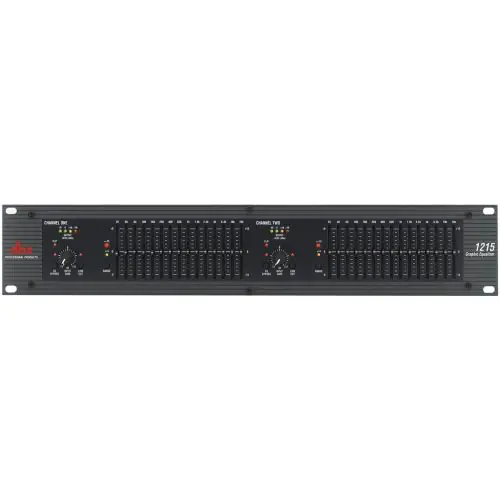 dbx 1215 Dual Channel 15-Band Equalizer sku number DBX1215V