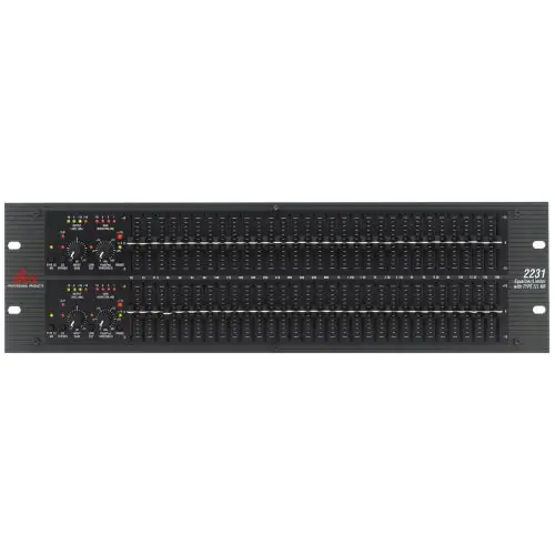 dbx 2231 Graphic Equalizer/Limiter with Type III sku number DBX2231V