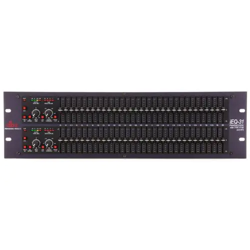 dbx iEQ31 Dual 31-Band Graphic EQ/Limiter with Type V NR and AFS sku number DBXIEQ31-M