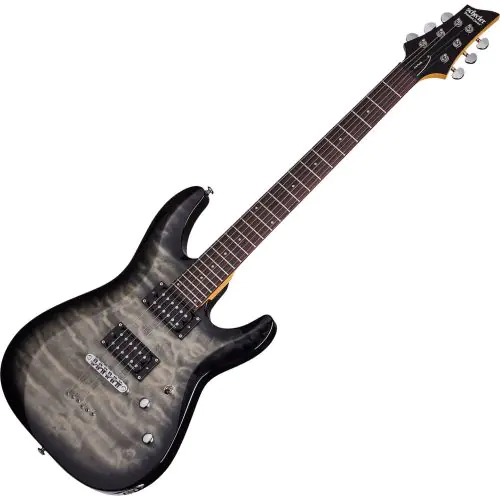 Schecter C-6 Plus Electric Guitar Charcoal Burst sku number SCHECTER446